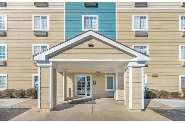 Foto van 1 tweepersoonsbed (queensize) | Rookvrij, Keuken - Vakantiehuis in Little Rock AR - ExteriorSummer