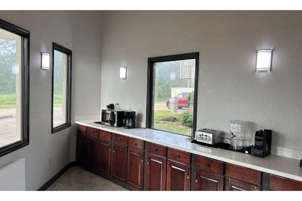Foto van 2 tweepersoonsbedden | Rookvrij, Keuken - Vakantiehuis in Little Rock AR - Facilities