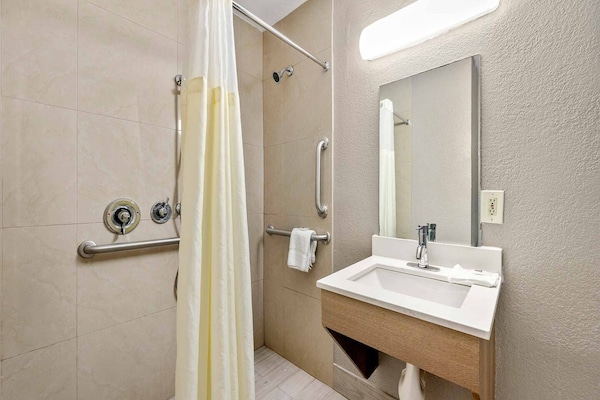 Foto van 2 queensize bedden | Premium, Micfridge - Vakantiehuis in Decatur GA - BathRoom