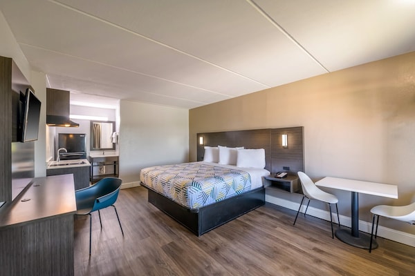 Foto van 1 kingsize bed | Roken toegestaan, Keuken - Vakantiehuis in Stockbridge GA - BedRoom