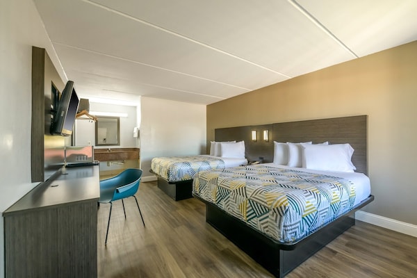 Foto van 1 kingsize bed | Roken toegestaan, Keuken - Vakantiehuis in Stockbridge GA - BedRoom