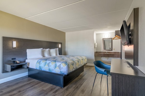 Foto van 1 kingsize bed | Roken toegestaan, Keuken - Vakantiehuis in Stockbridge GA - BedRoom