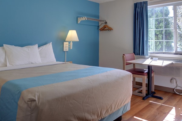 Foto van 1 tweepersoonsbed (queensize) | Rookvrij - Vakantiehuis in The Dalles - BedRoom