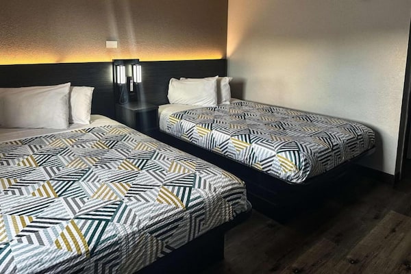 Foto van 2 tweepersoonsbedden | Premium minikoelkast - Vakantiehuis in Kissimmee - BedRoom