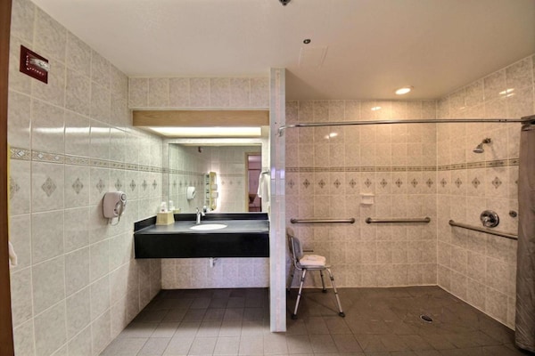 Foto van 2 tweepersoonsbedden | Rookvrij, Keuken - Vakantiehuis in Edinburg - BathRoom
