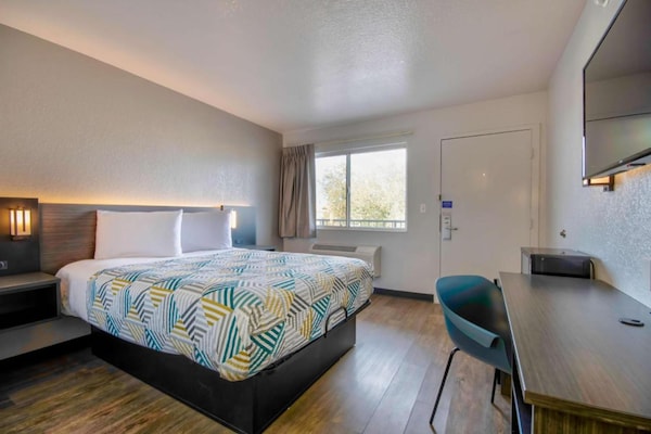 Foto van 1 tweepersoonsbed (queensize) | Rookvrij - Vakantiehuis in Albuquerque - BedRoom