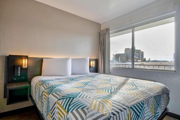 Foto van 1 tweepersoonsbed (queensize) | Rookvrij - Vakantiehuis in Albuquerque - BedRoom
