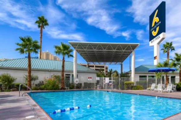 Foto van 1 tweepersoonsbed (Queensize) | Las Vegas - Vakantiehuis in Las Vegas - PoolOfHouse